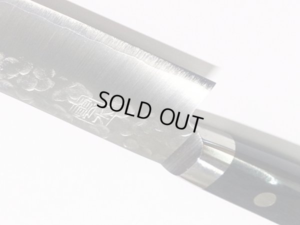 画像2: 送料無料 キリン クロモリ鋼 雲水包丁 1C 5Cr Mo V 準ステンレス鎚起鍛造鋼