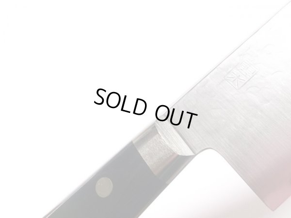 画像7: 送料無料 キリン クロモリ鋼 雲水包丁 1C 5Cr Mo V 準ステンレス鎚起鍛造鋼