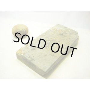 画像: 天然砥石 正本山 山城銘砥 天井内曇巣板巣なしから広い板 3074