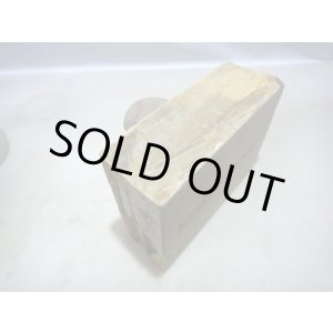 画像: 天然砥石 山城銘砥 中世中山がついた濃い黄色 5730