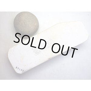 画像: 天然砥石 古代伊豫銘砥 淡い桃 飛び星鉄食み 藝術銘砥 7187