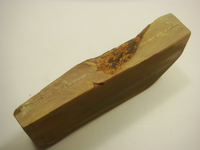 画像: 天然砥石 正本山 山城銘砥　品位の証明キバ一平面に食むあいさ黄板　上+++1809