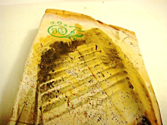 画像: 天然砥石 正本山 山城銘砥 本巣板肌色蓮華 2415