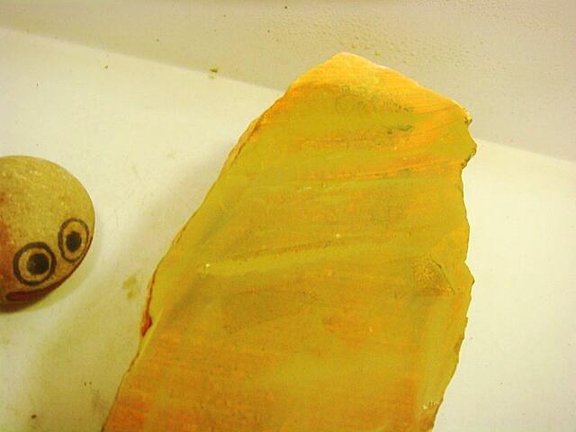 画像: 天然砥石 伝統1200年 伊予蟻の木朱の縞 鉄食み大極上 2454