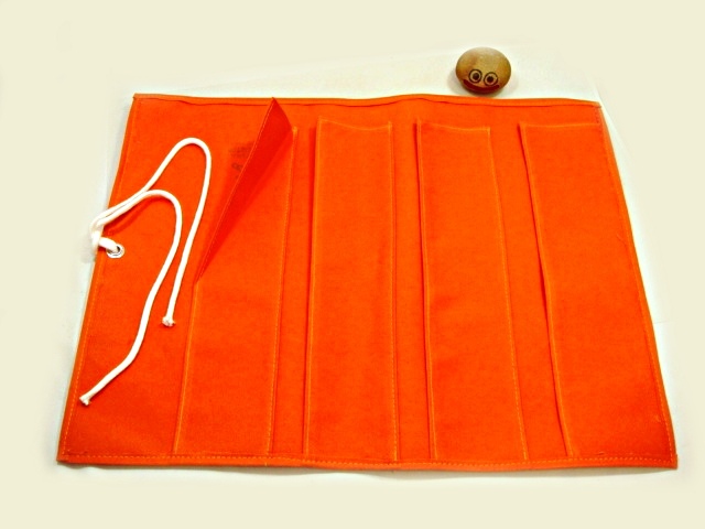 画像: 錆びない光川さんの布製4丁鋸巻き 迅速安全一面平行収納式