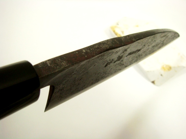 画像: 【わけありラスト2】白鷹先生のスウェーデンレア鋼製出刃包丁 五〜九寸