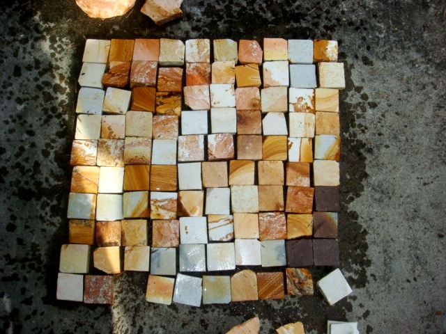 画像: 天然砥石　伝統1200年　伊豫タイル砥石　4cm角